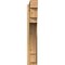 Ekena Millwork Merced Block Rough Sawn Outlooker, Western Red Cedar, 6"W x 32"D x 36"H OUT06X32X36MRC05RWR - alternate 2